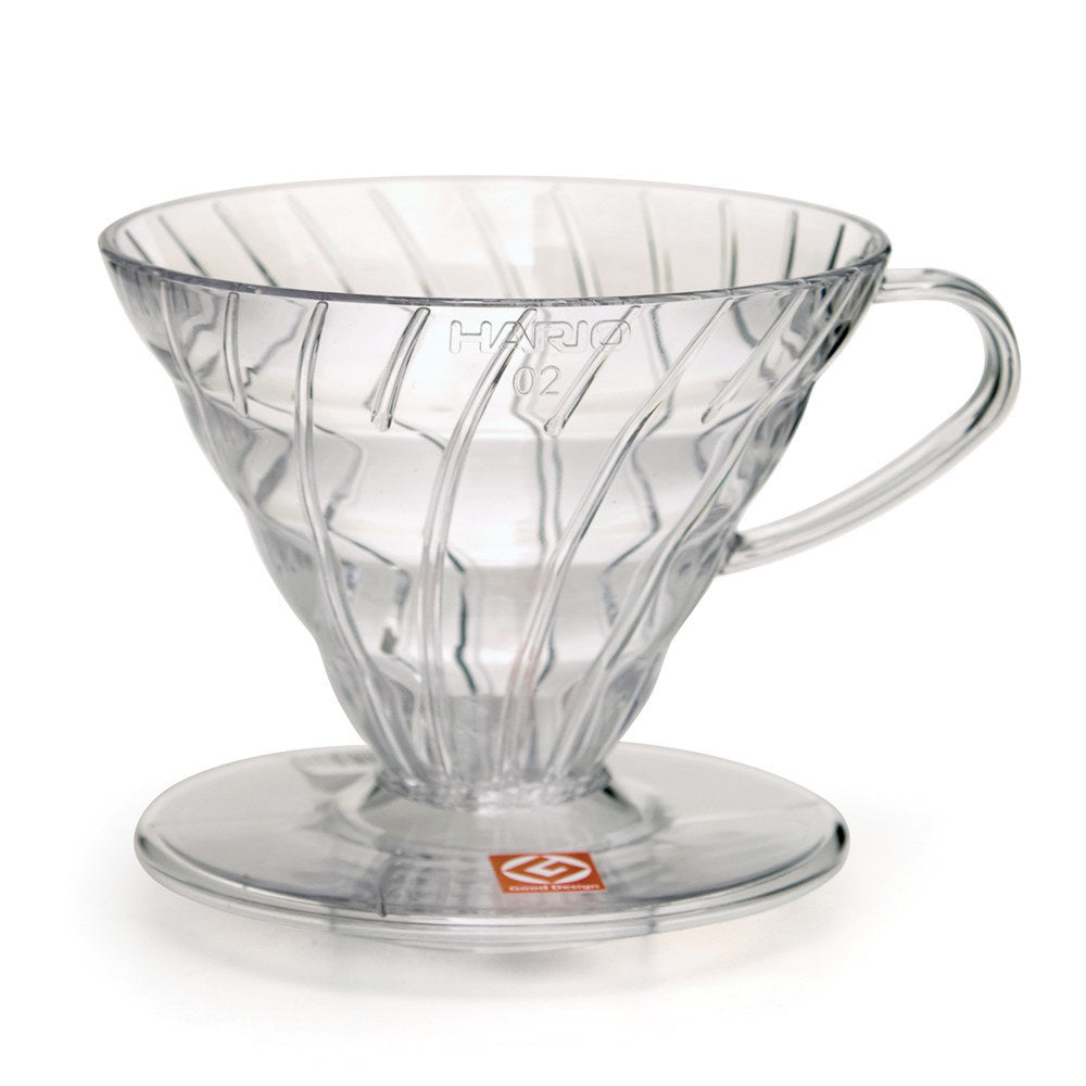 Hario V60 Plastic Coffee Dripper 02 - Clear