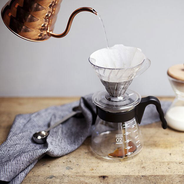 Hario V60 Plastic Coffee Dripper 02 - Clear