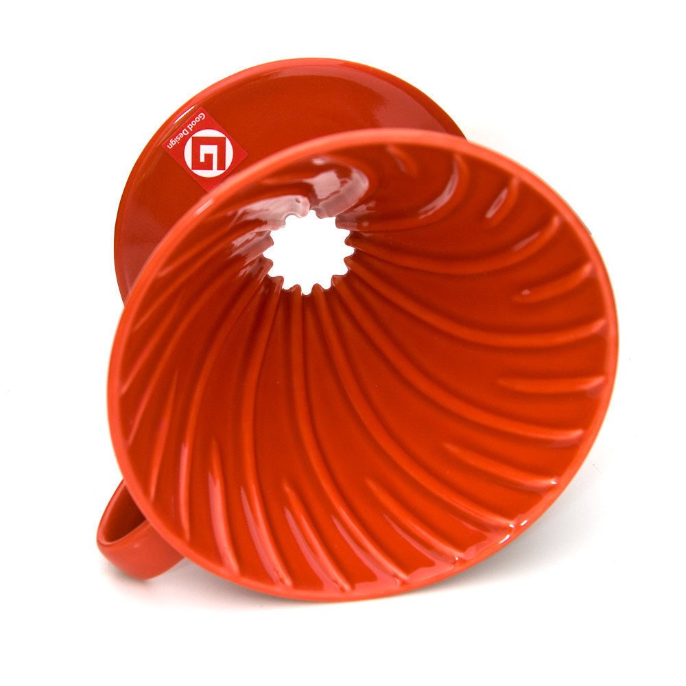 Hario V60 Ceramic Coffee Dripper 02 - Red