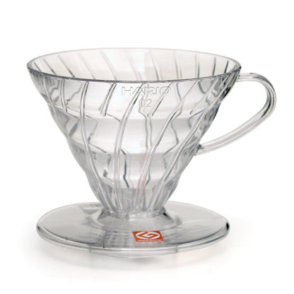 Hario V60 Plastic Coffee Dripper 02 - Clear