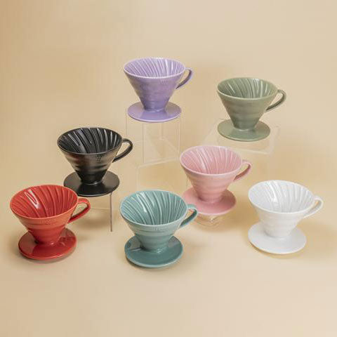 Hario V60 Ceramic Coffee Dripper 02 - Red